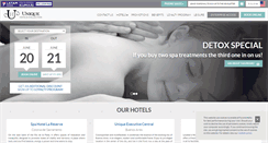 Desktop Screenshot of hotels-unique.com